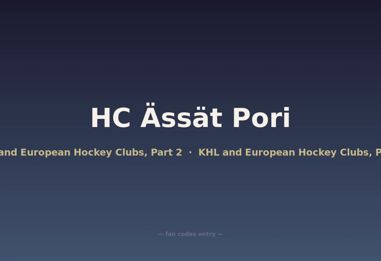 HC Ässät Pori