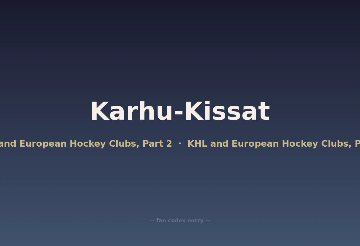 Karhu-Kissat