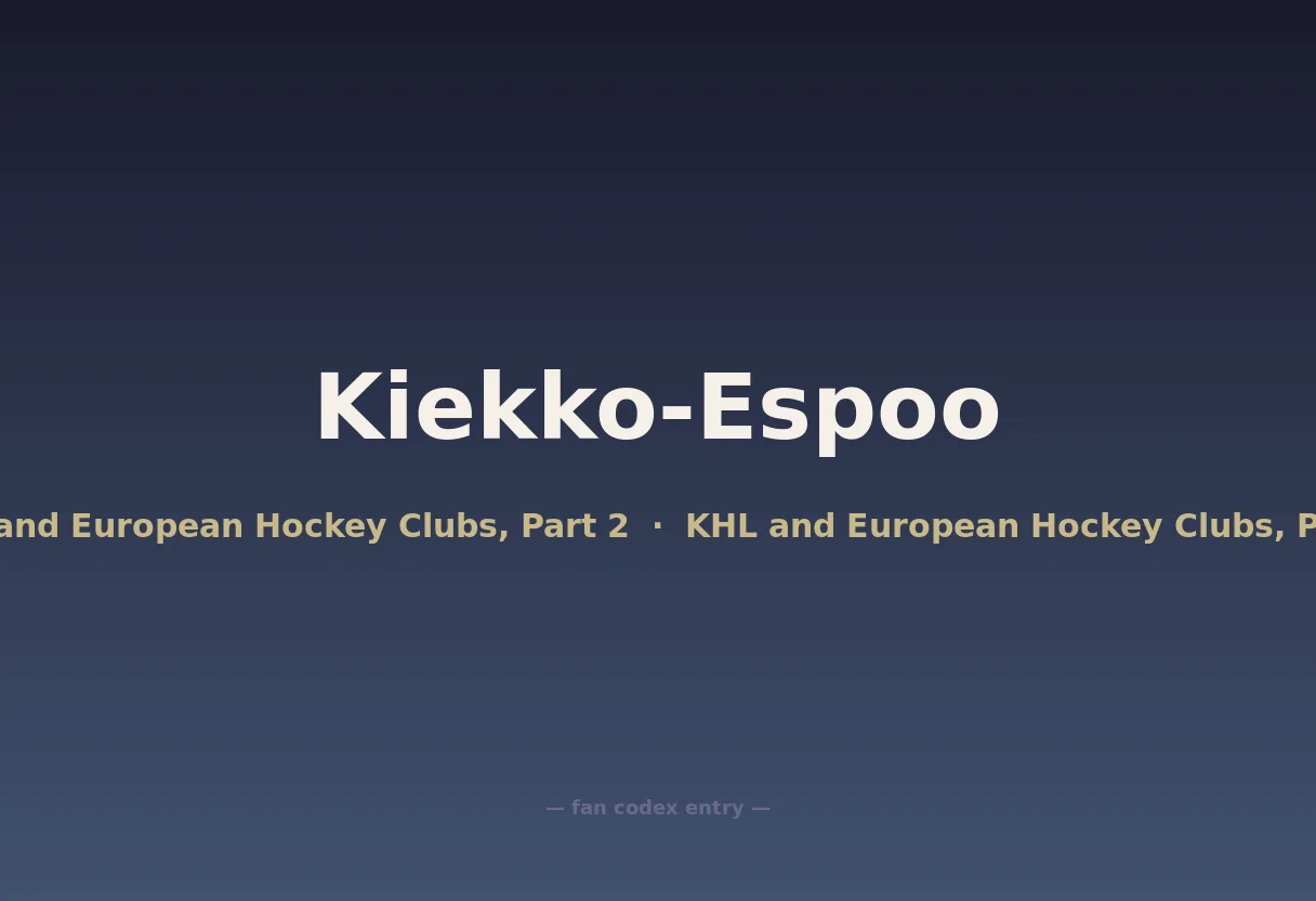 Kiekko-Espoo