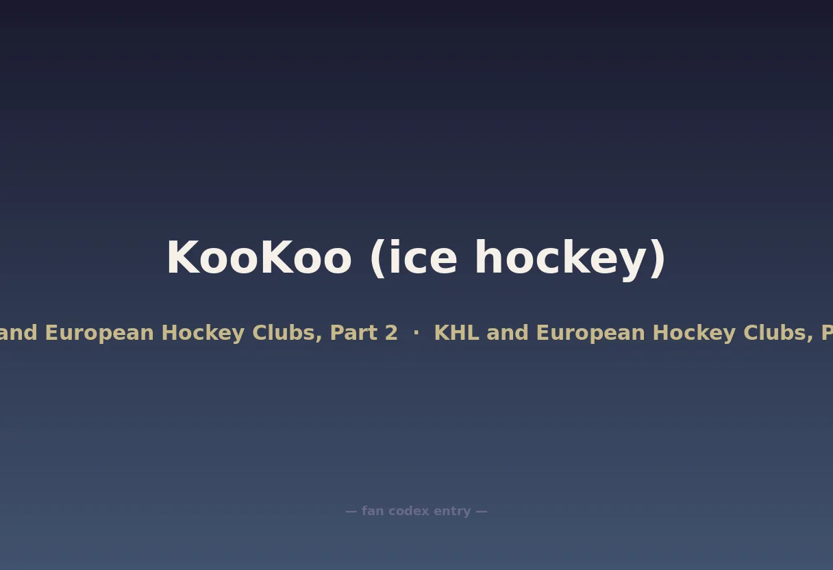 KooKoo (ice hockey)