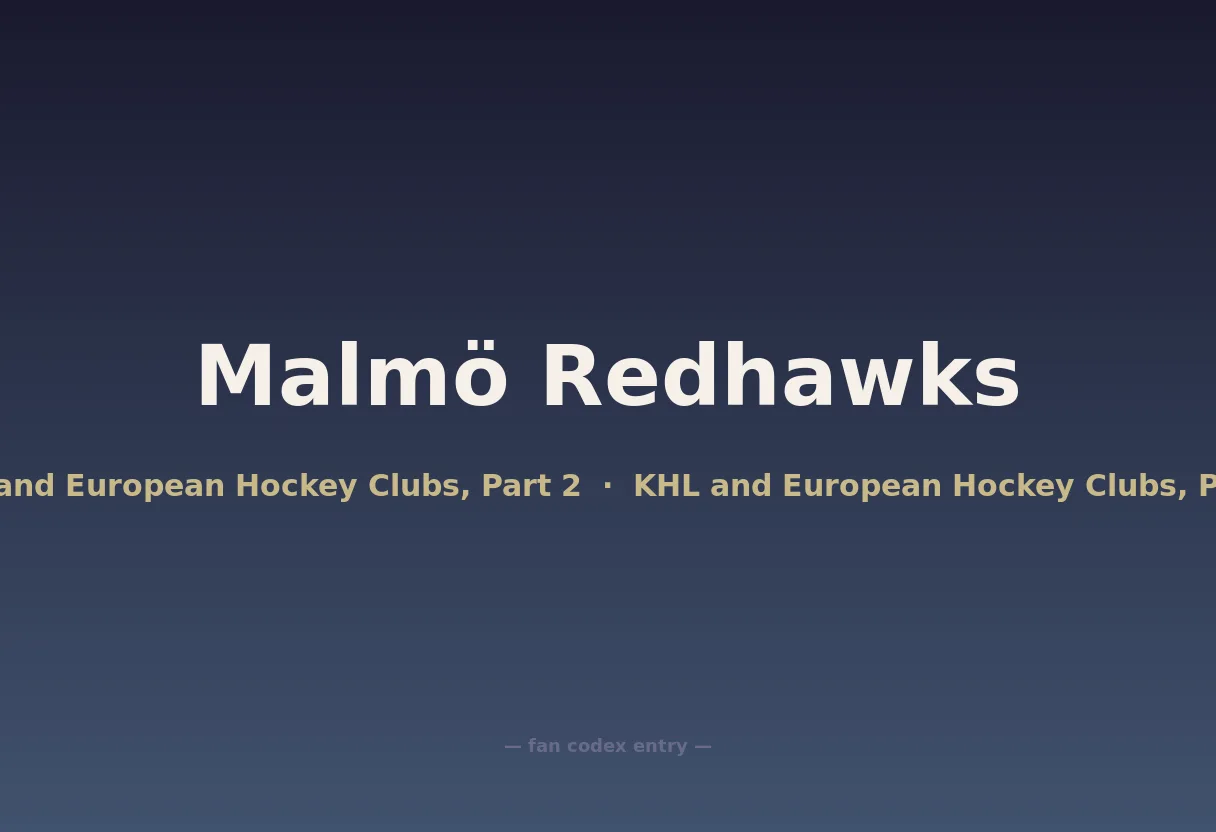 Malmö Redhawks