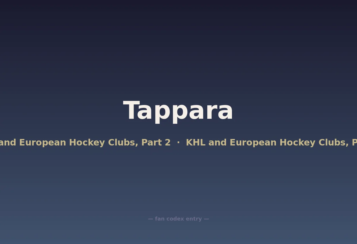 Tappara