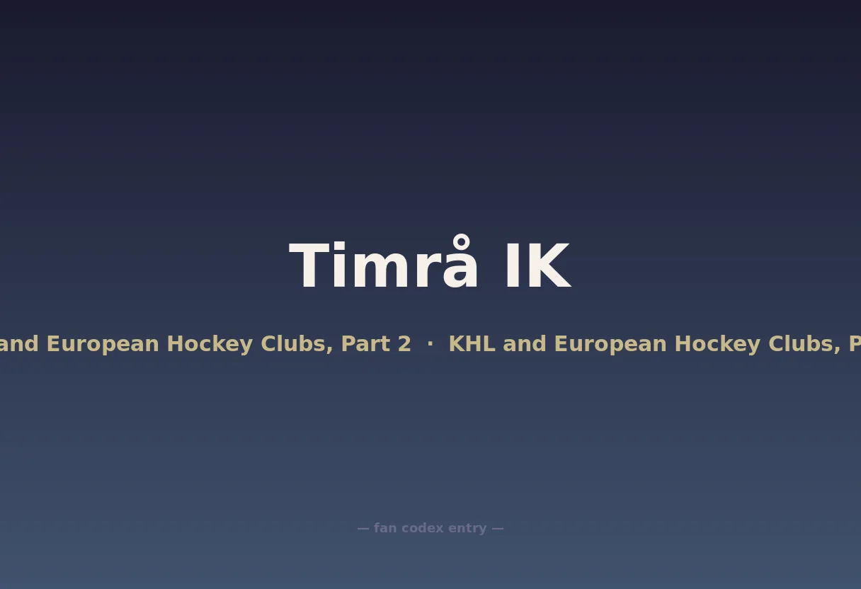 Timrå IK