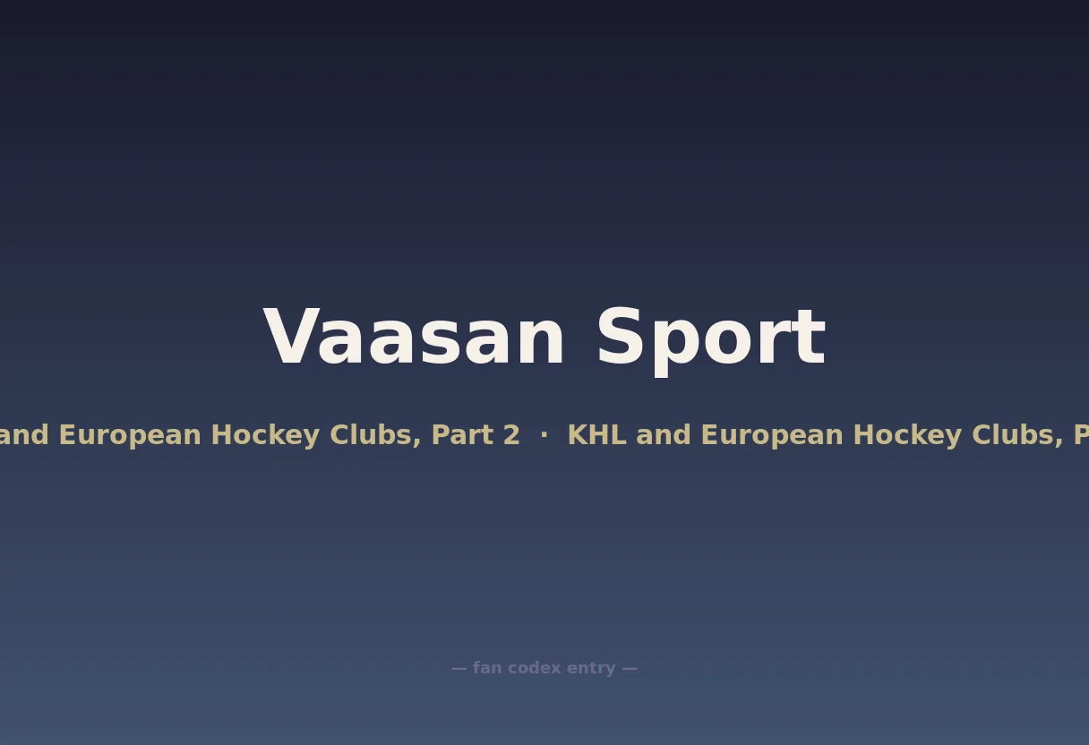 Vaasan Sport