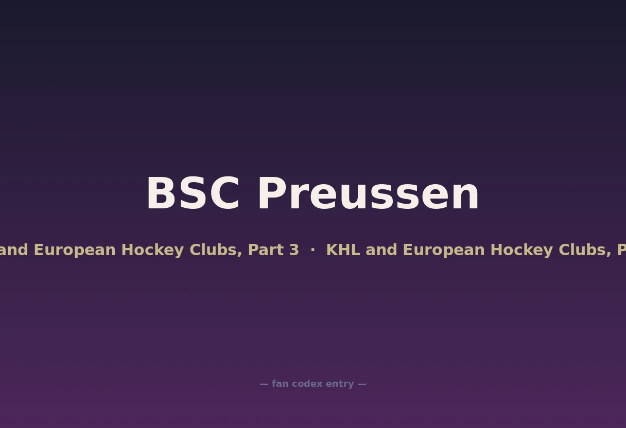 BSC Preussen