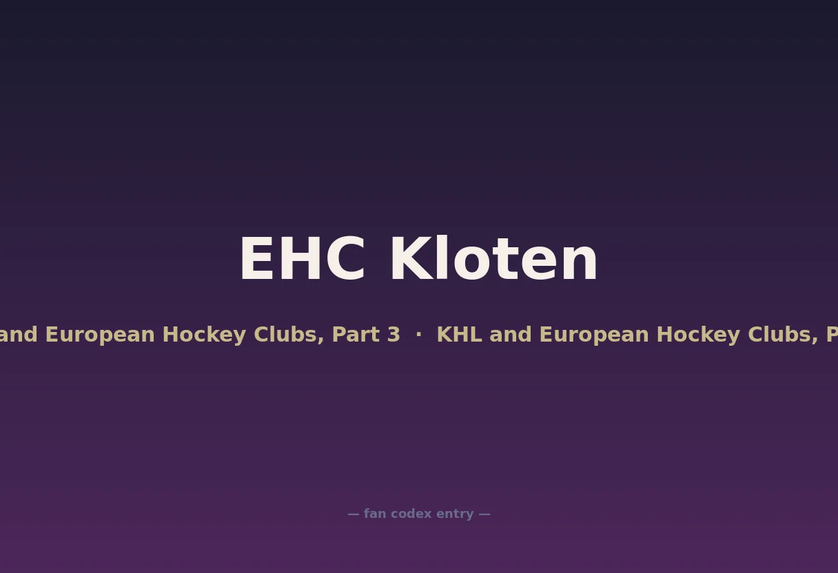 EHC Kloten