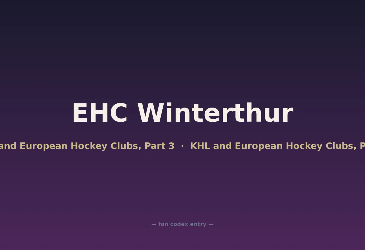 EHC Winterthur