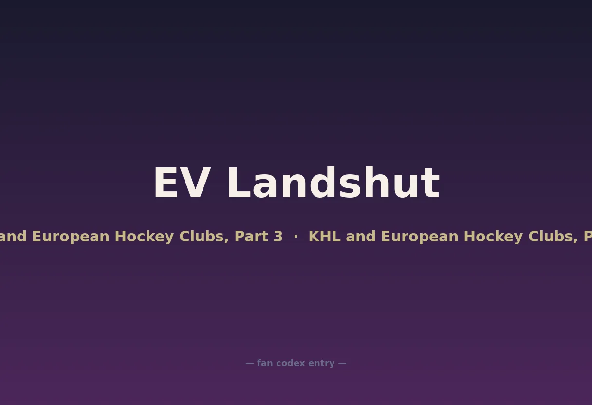 EV Landshut