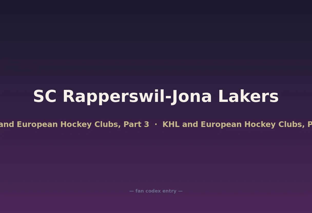 SC Rapperswil-Jona Lakers