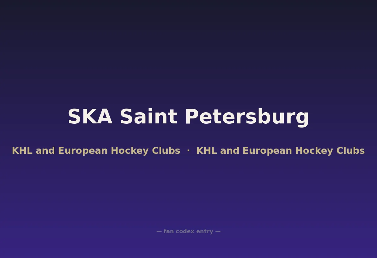 SKA Saint Petersburg