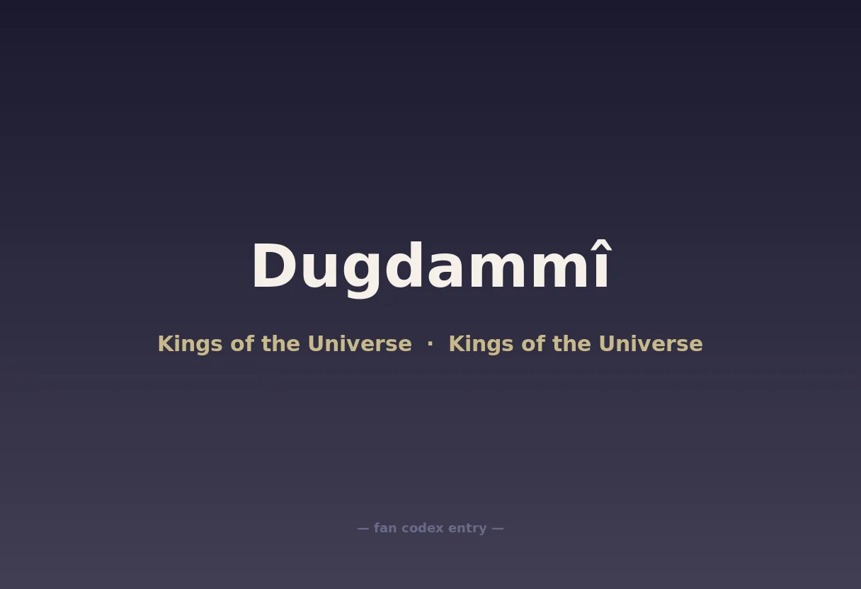 Dugdammî