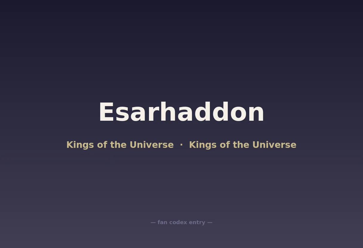 Esarhaddon