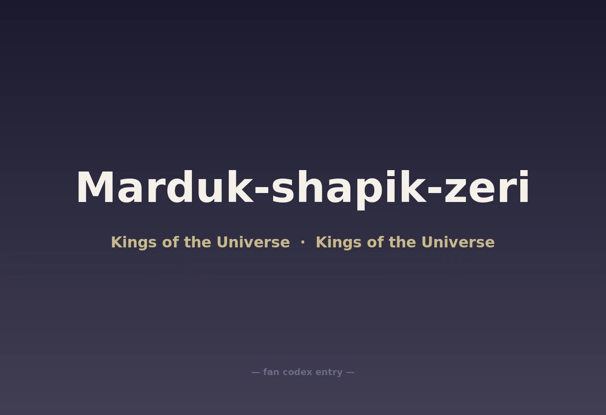 Marduk-shapik-zeri