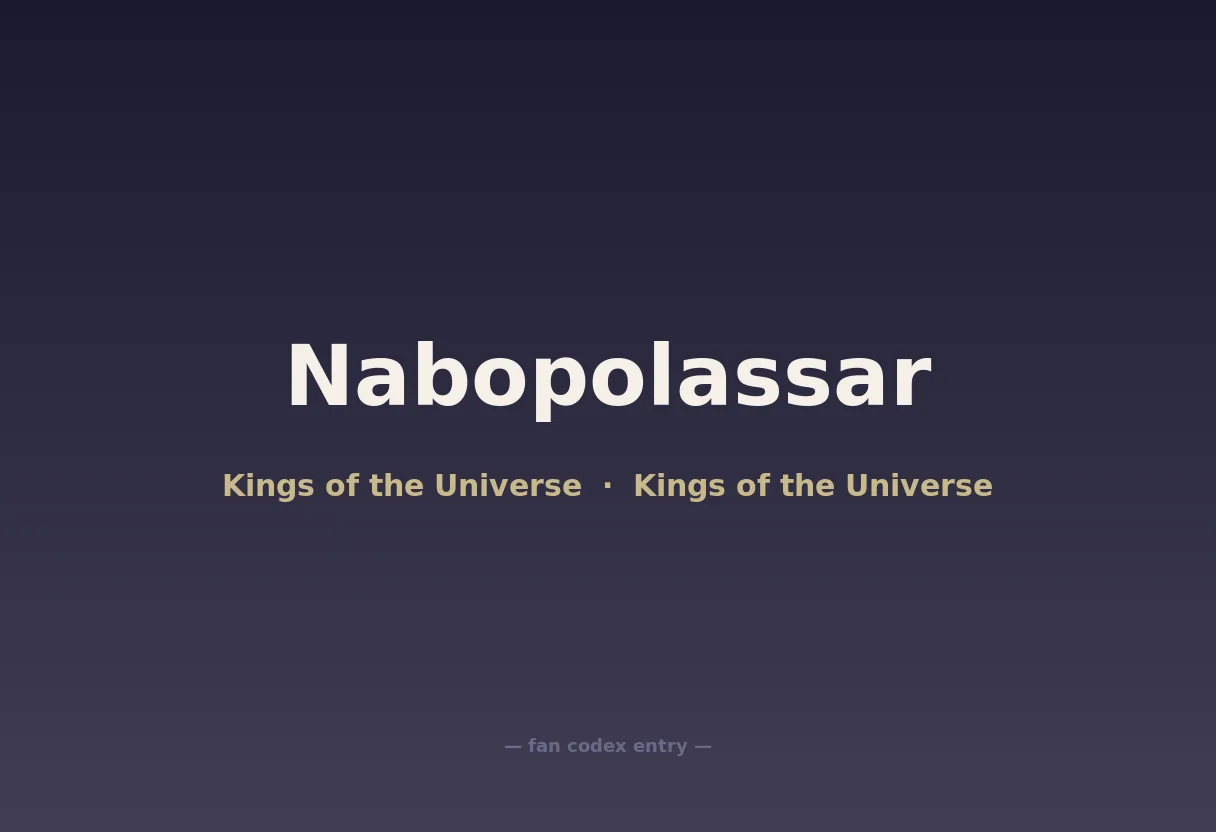 Nabopolassar