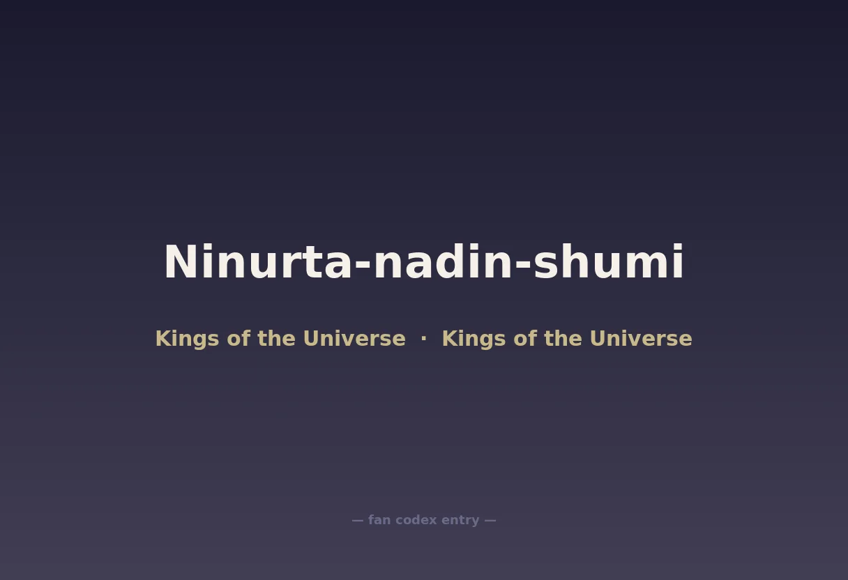 Ninurta-nadin-shumi
