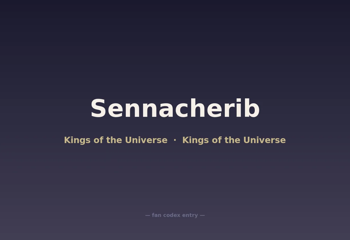 Sennacherib