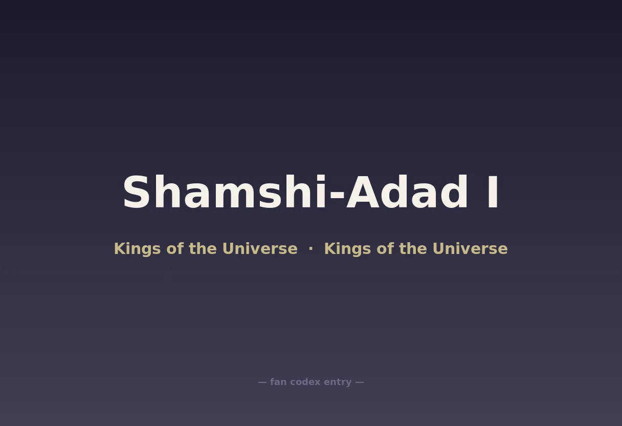 Shamshi-Adad I