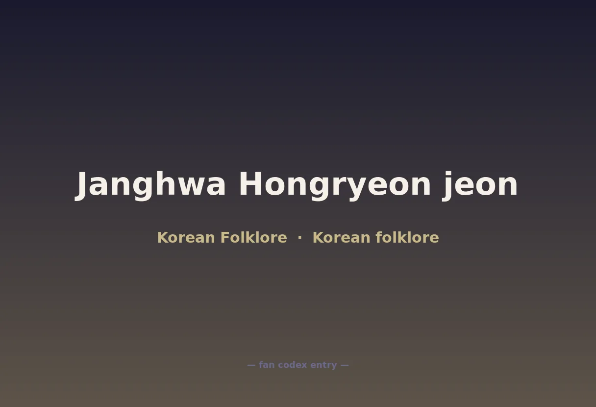 Janghwa Hongryeon jeon