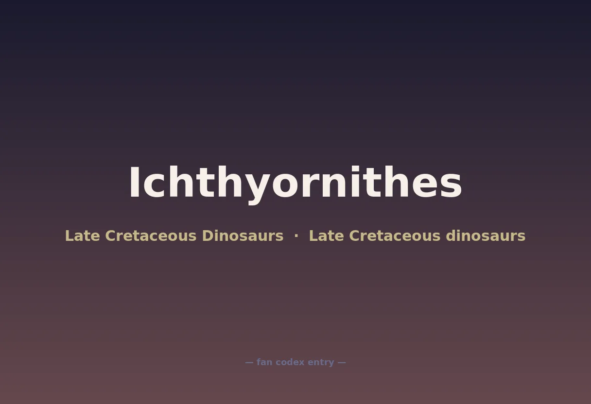 Ichthyornithes
