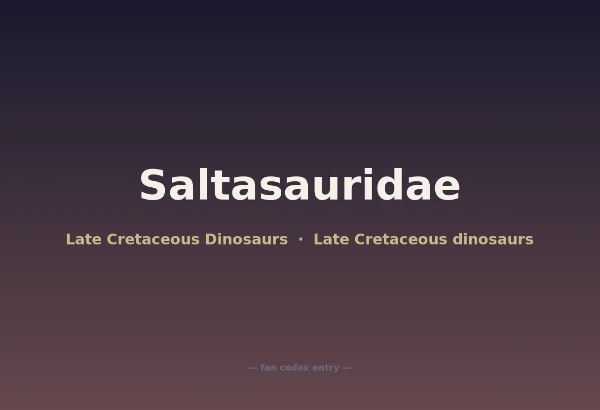 Saltasauridae