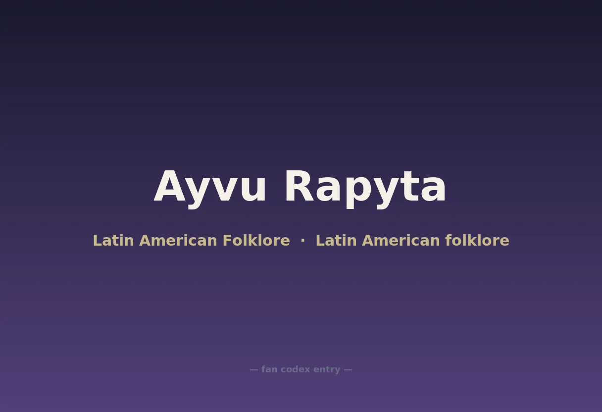Ayvu Rapyta