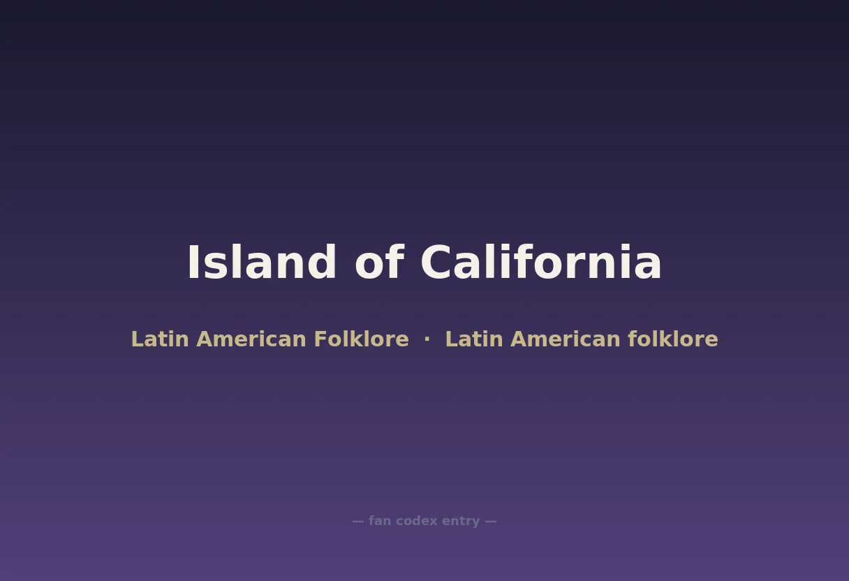 Island of California