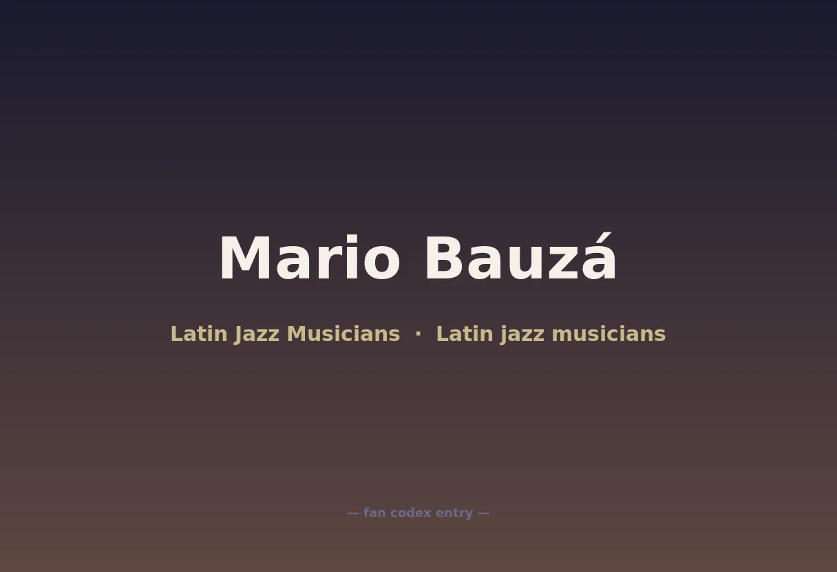 Mario Bauzá