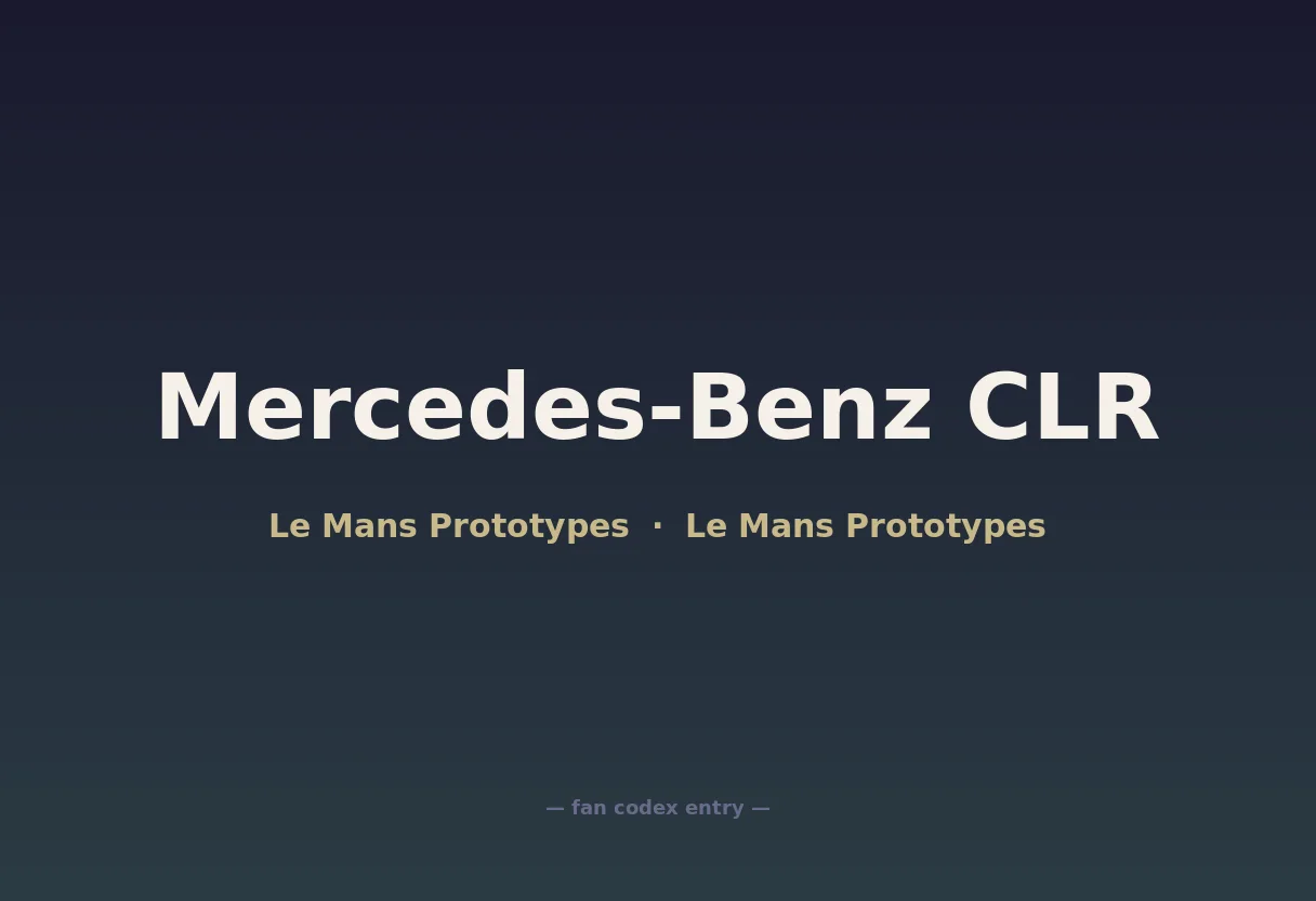Mercedes-Benz CLR