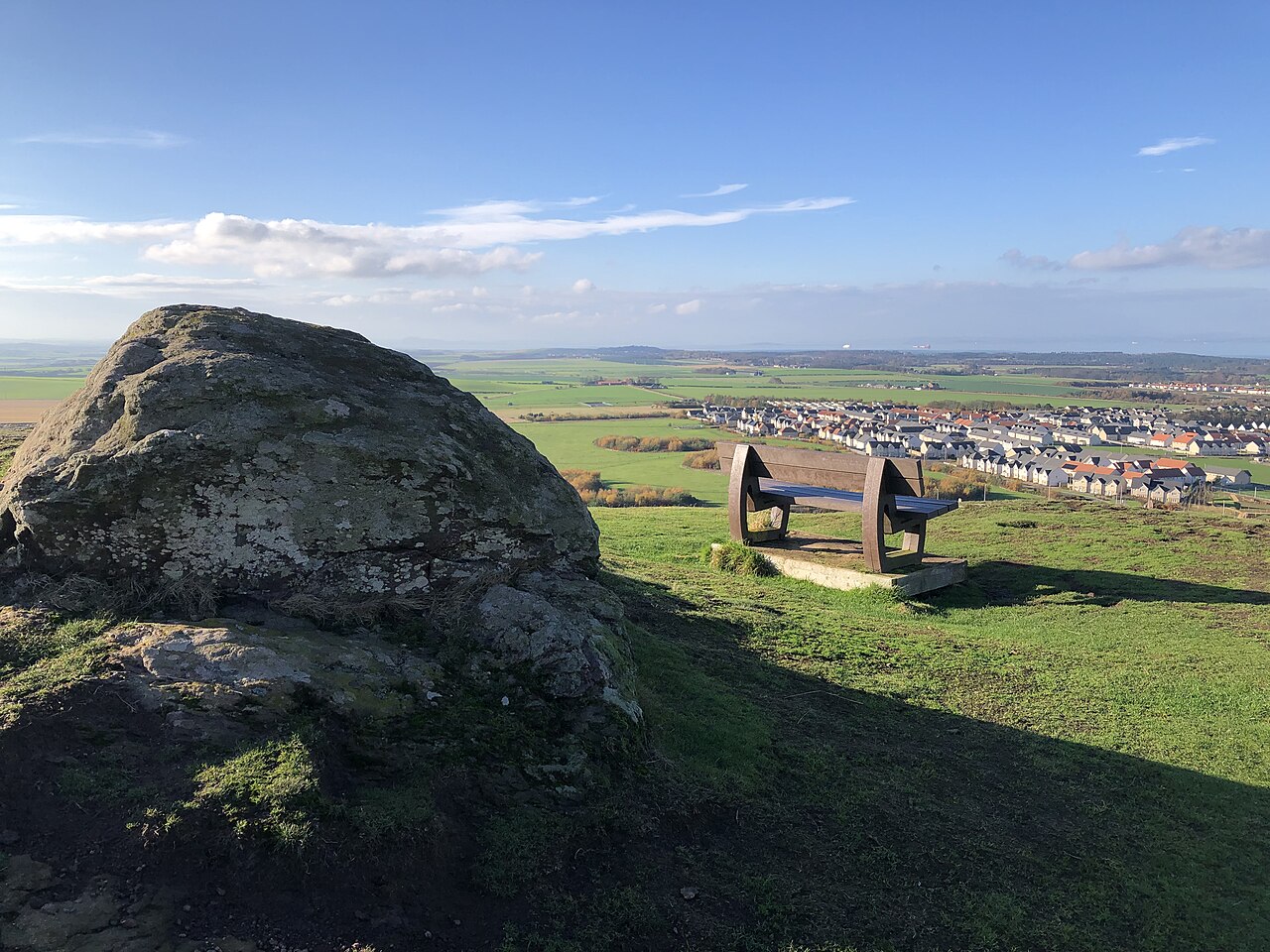 Bench, North Berwick Law - geograph.org.uk