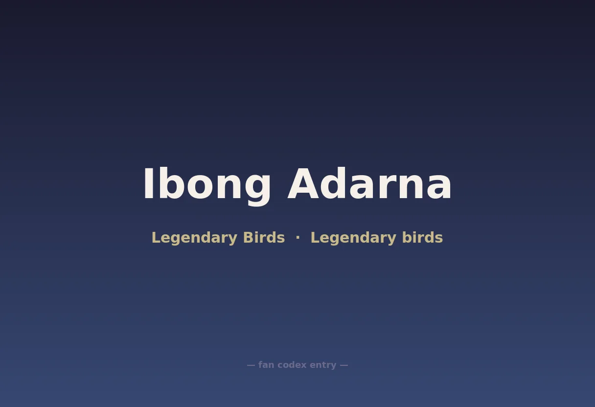 Ibong Adarna