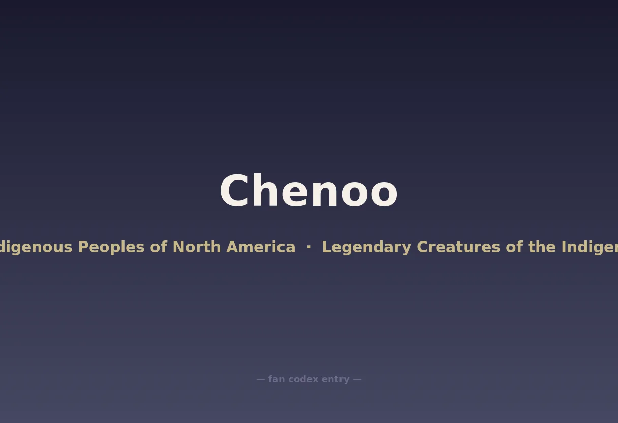 Chenoo
