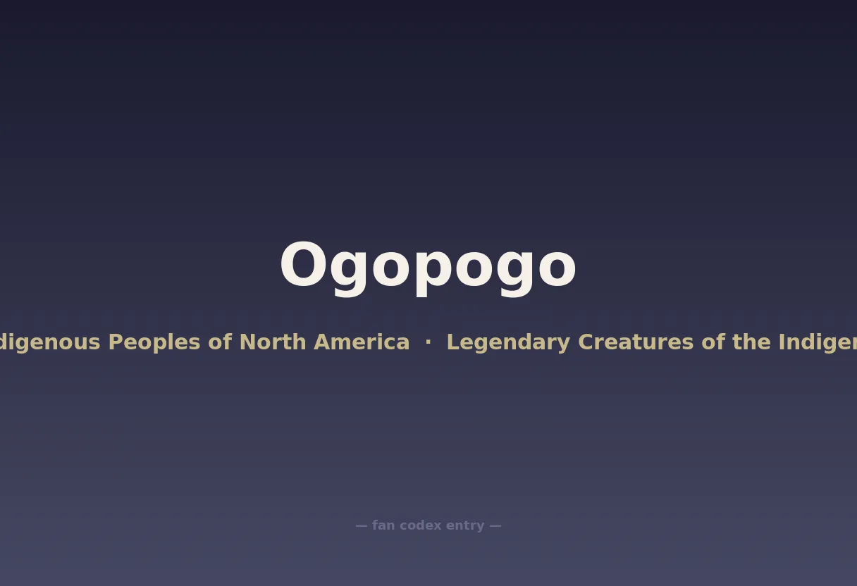 Ogopogo