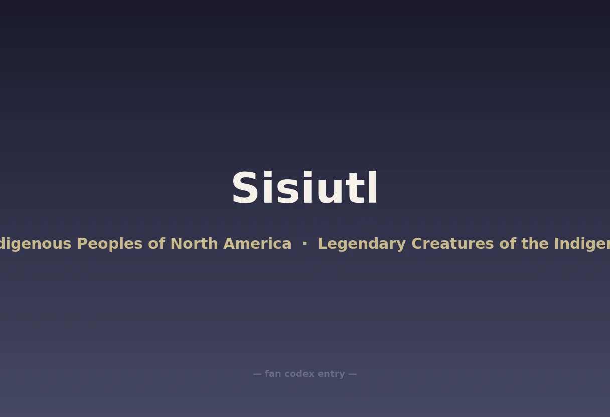 Sisiutl