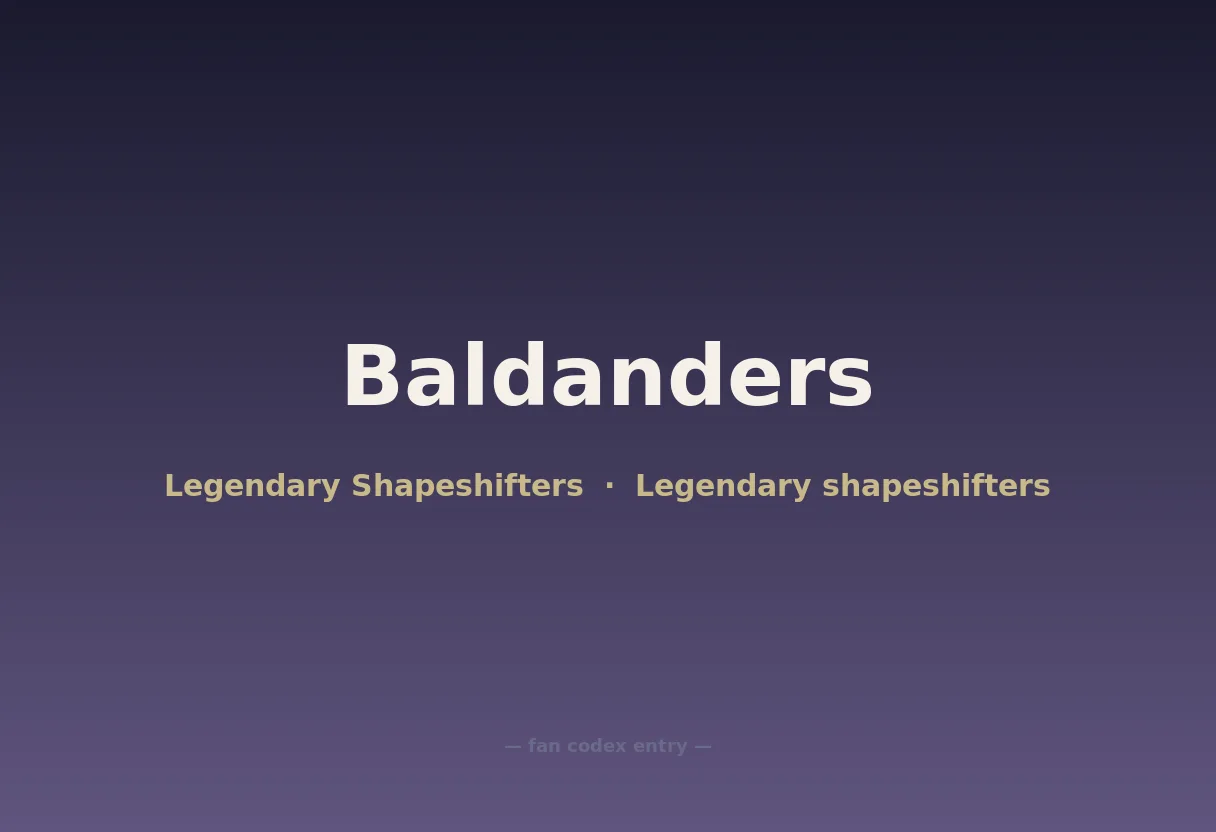 Baldanders