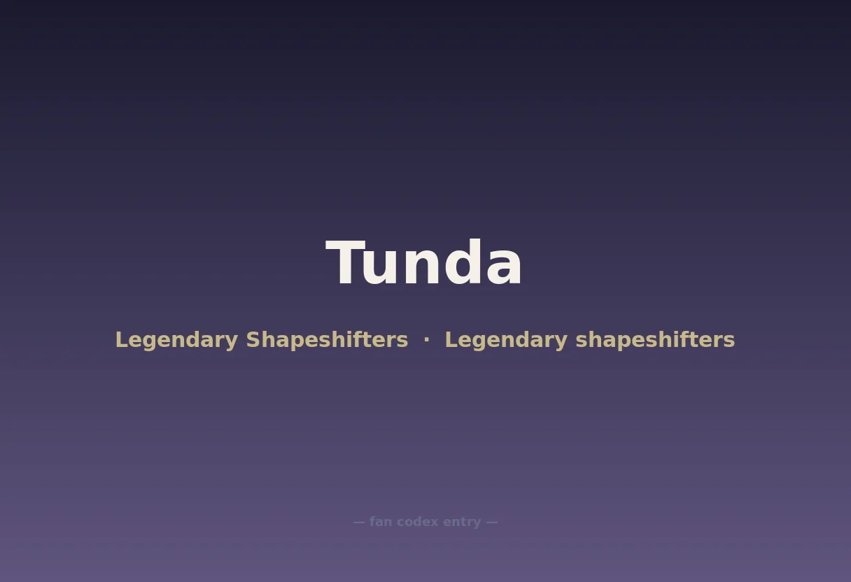 Tunda