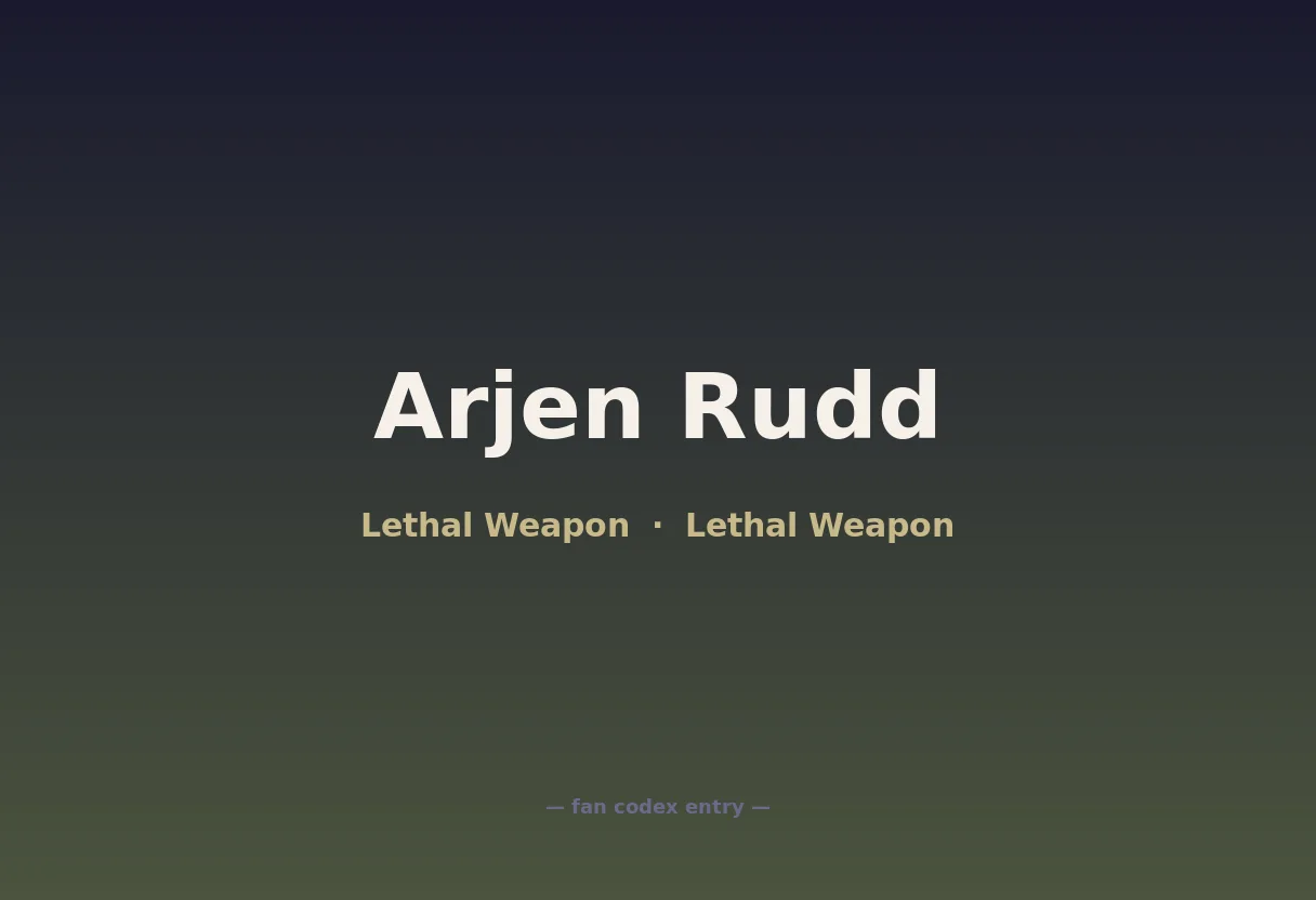 Arjen Rudd
