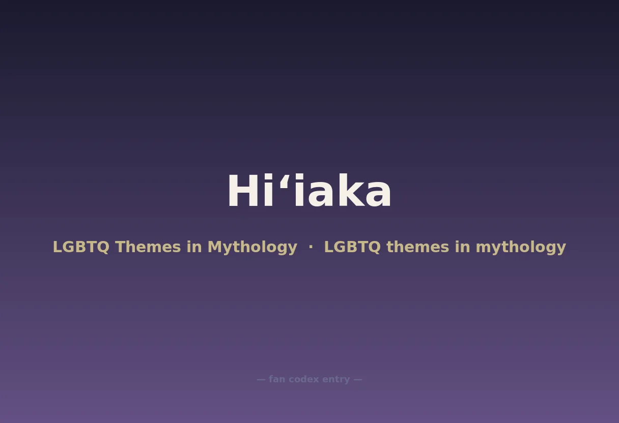 Hiʻiaka