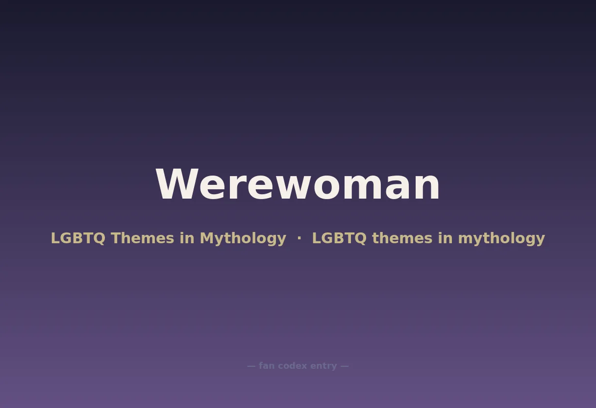 Werewoman