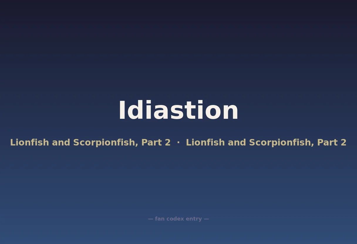Idiastion