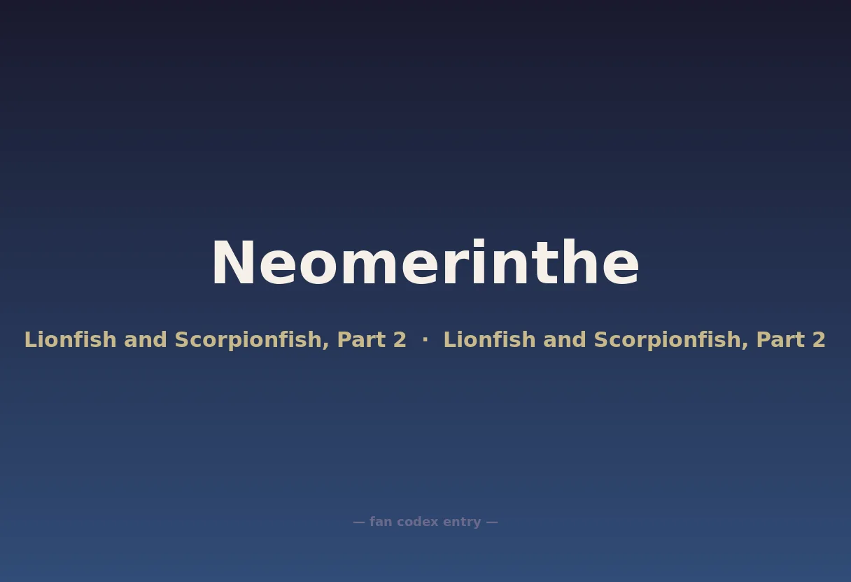 Neomerinthe