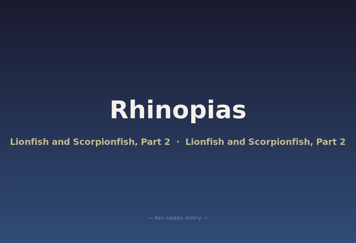 Rhinopias