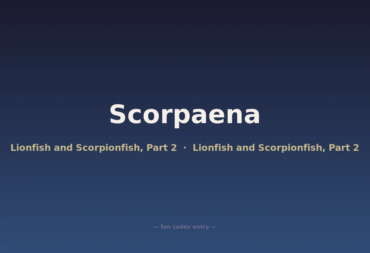 Scorpaena