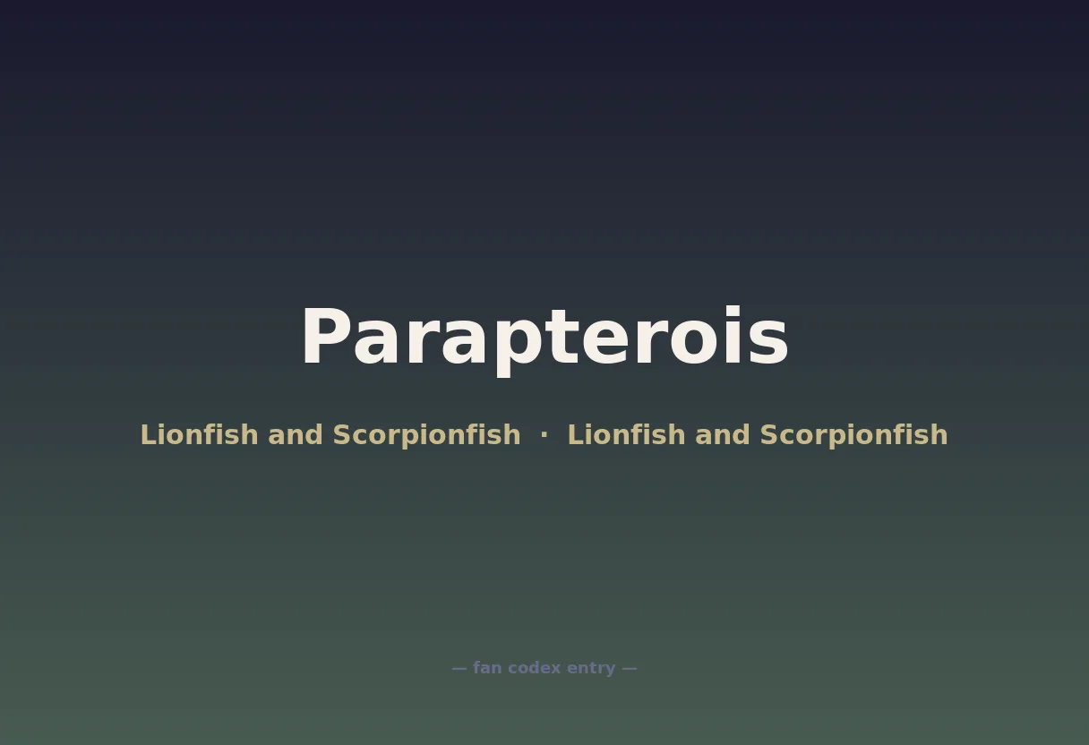 Parapterois