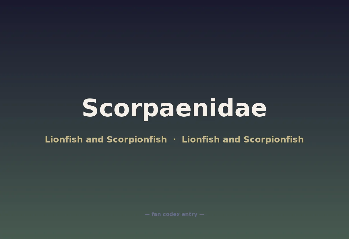 Scorpaenidae