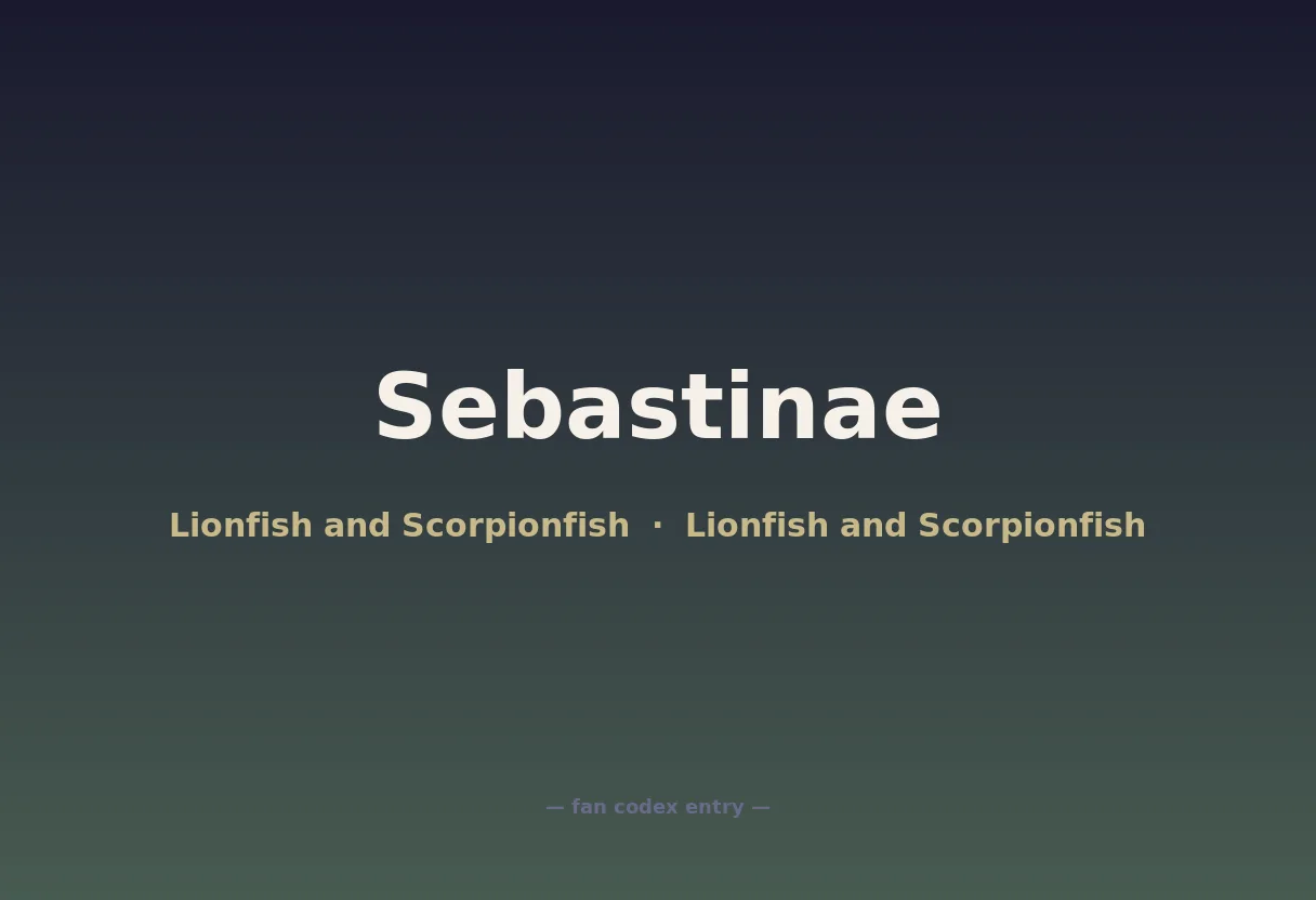 Sebastinae