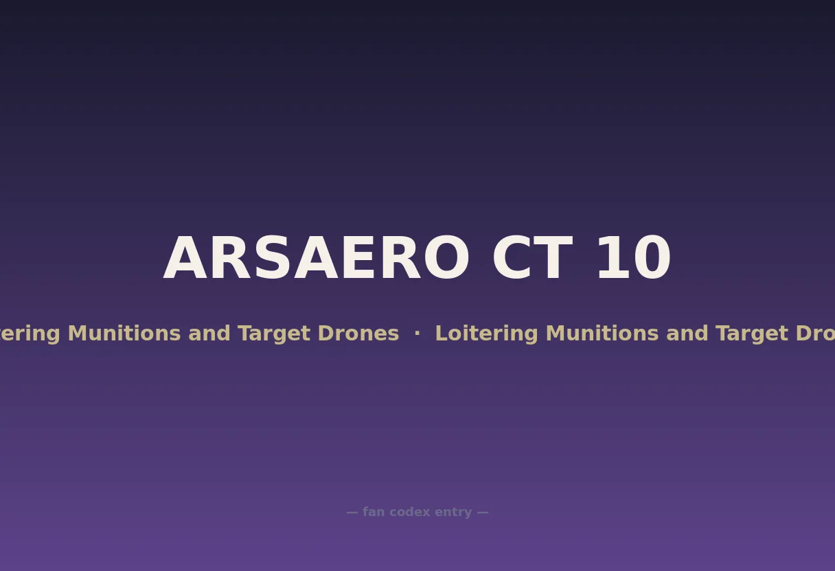 ARSAERO CT 10