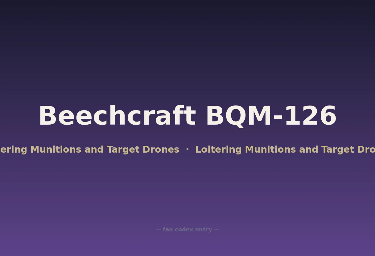 Beechcraft BQM-126