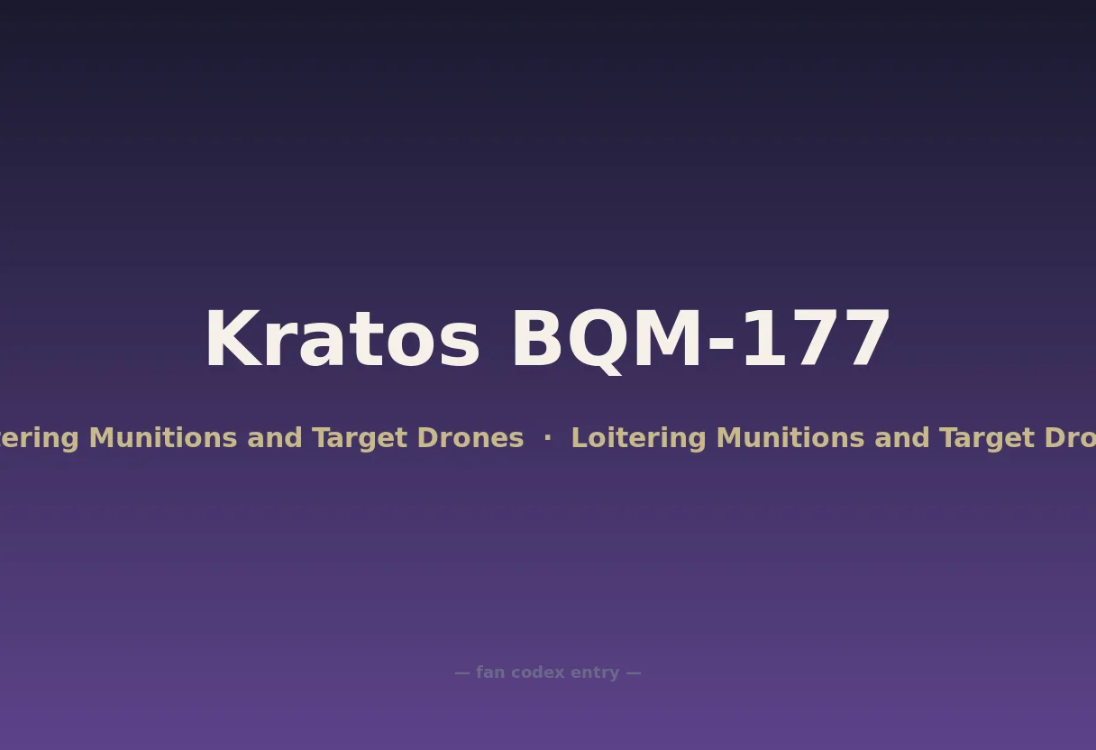 Kratos BQM-177