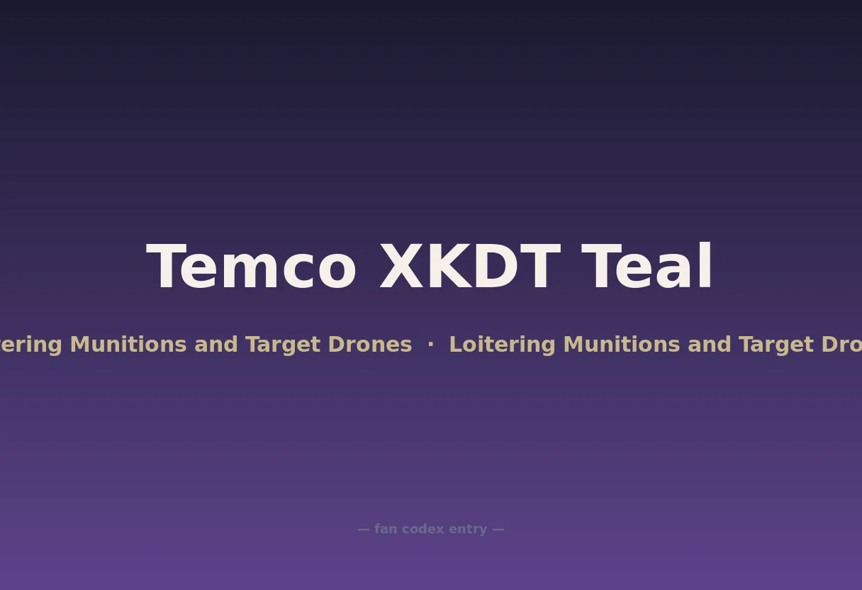 Temco XKDT Teal