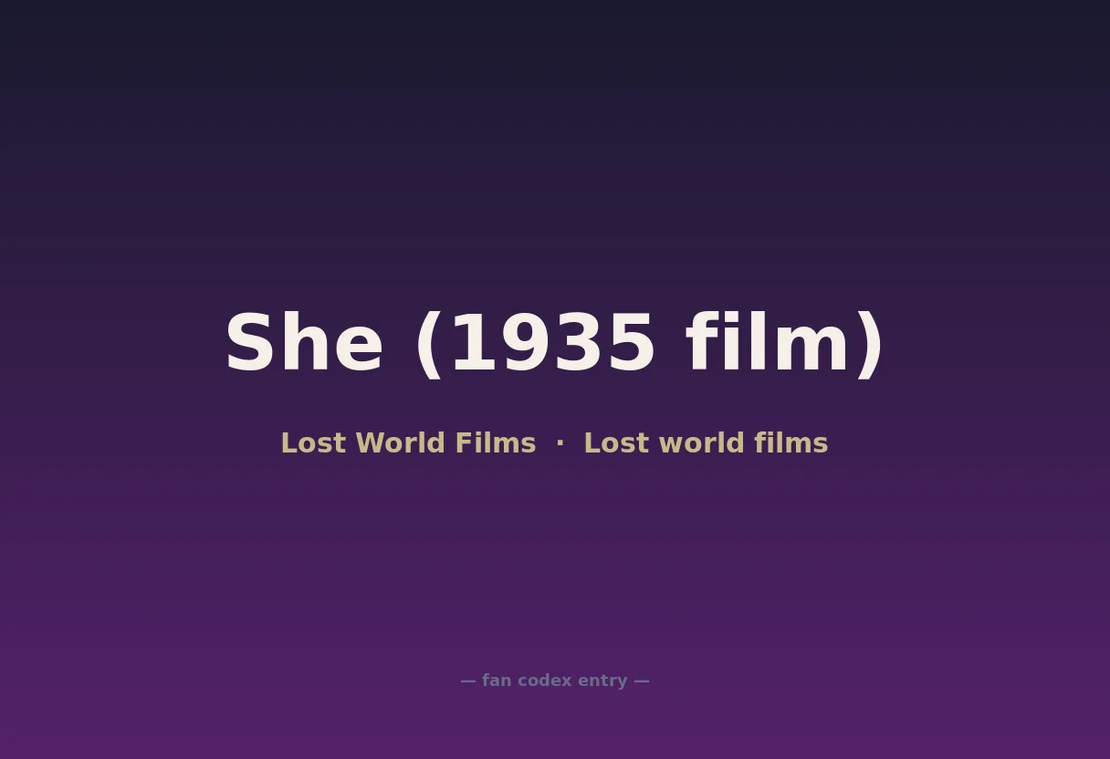 She (1935 film)